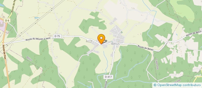 localisation de l'entreprise SCI DE LARTIGAOU  BELUS