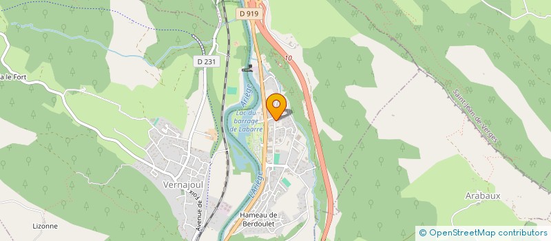 localisation de l'entreprise SCI DE LAS LANNES à FOIX