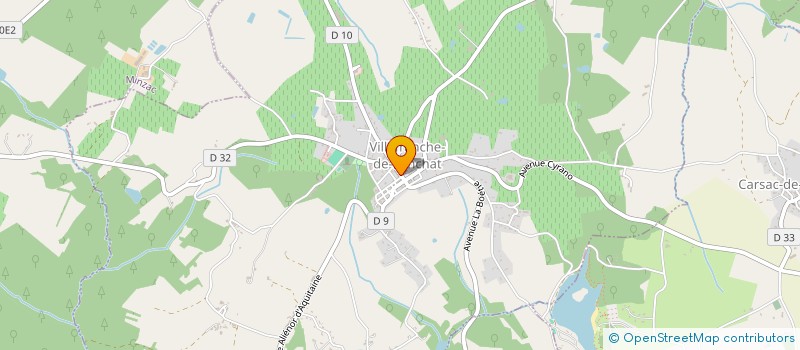 localisation de l'entreprise SCI DE LAS PERIAS  VILLEFRANCHE-DE-LONCHAT