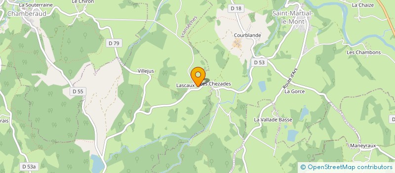 localisation de l'entreprise SCI DE LASCAUX à FRANSECHES