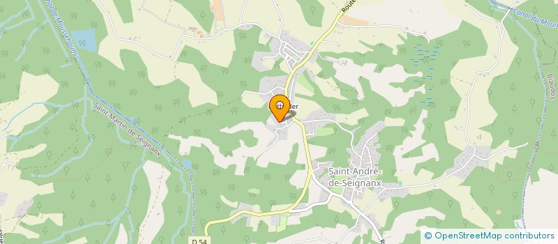 localisation de l'entreprise SCI DE LATESTE  SAINT-ANDRE-DE-SEIGNANX