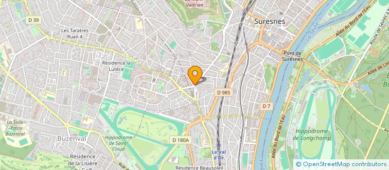localisation de l'entreprise SCI DE LATTRE à SURESNES