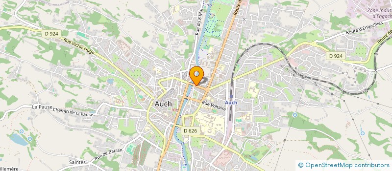 localisation de l'entreprise SCI DE LAULANIE à AUCH
