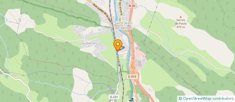 localisation de l'entreprise SCI DE LAUNAY à LOUBIERES