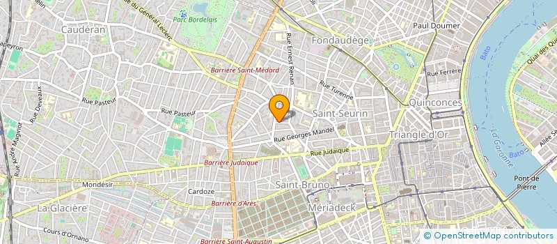 localisation de l'entreprise SCI DE LAUNAY  BORDEAUX