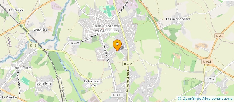 localisation de l'entreprise SCI DE LAUNAY DERNE à ATHIS-VAL DE ROUVRE