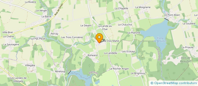 localisation de l'entreprise SCI DE LAUNETTE  PLERGUER