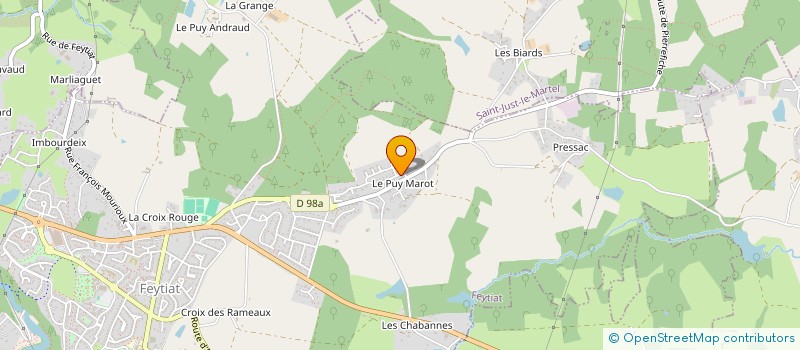 localisation de l'entreprise SCI DE LAURIERE à FEYTIAT