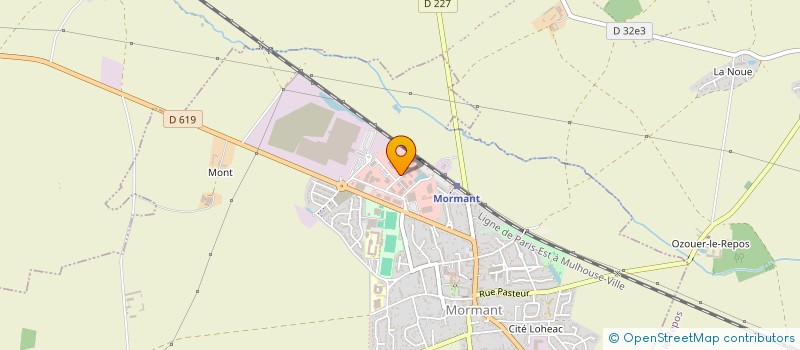 localisation de l'entreprise SCI DE LAURMERIE  MORMANT