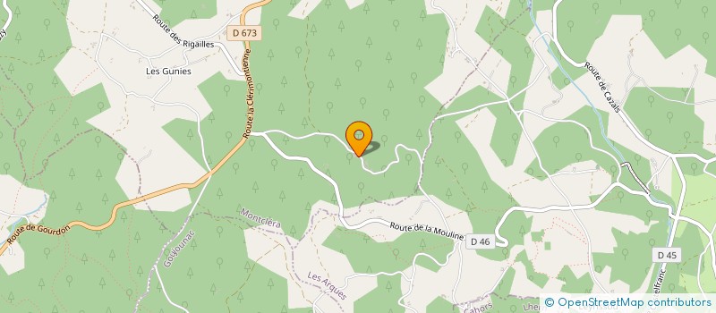 localisation de l'entreprise SCI DE LAUZERAL  MONTCLERA