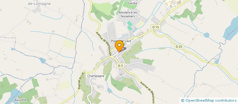 localisation de l'entreprise SCI DE LAVARDENS  LAVIT