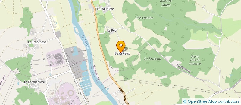 localisation de l'entreprise SCI DE LAVEAUX à BONNES