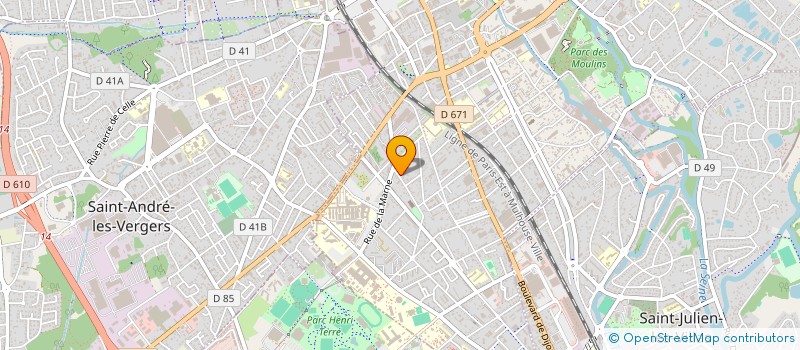 localisation de l'entreprise SCI DE LAXOU à TROYES