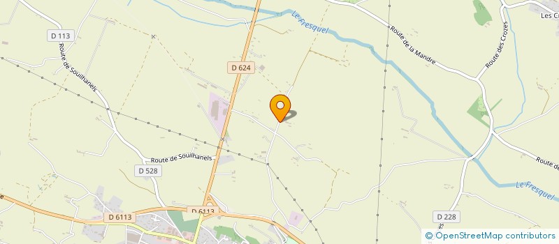 localisation de l'entreprise SCI DE LAYRAC à CASTELNAUDARY