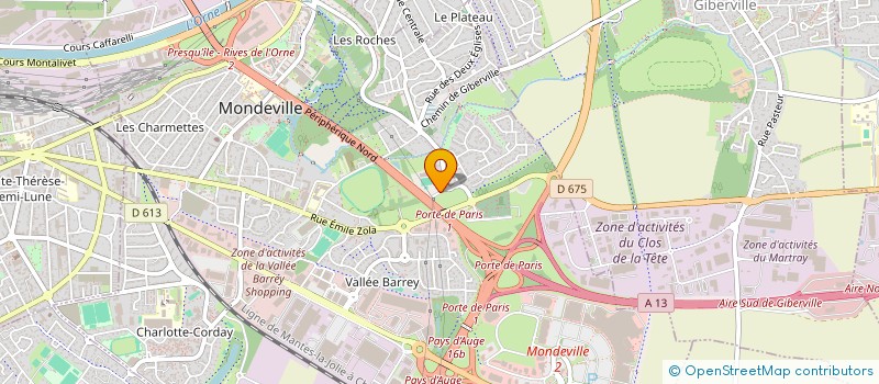 localisation de l'entreprise SCI DE LE'M à DEAUVILLE