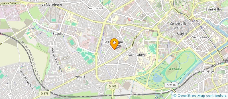 localisation de l'entreprise SCI DE LEANDRE à CAEN