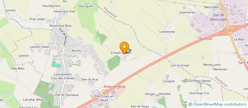 localisation de l'entreprise SCI DE LEHON  SAINT-THONAN