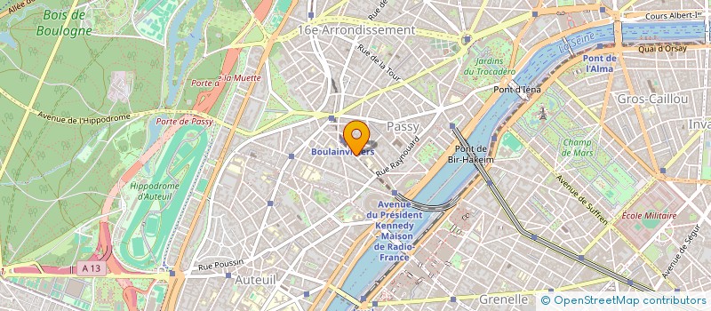 localisation de l'entreprise SCI DE LEOGNAN  PARIS