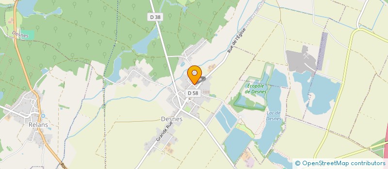 localisation de l'entreprise SCI DE LEON  DESNES