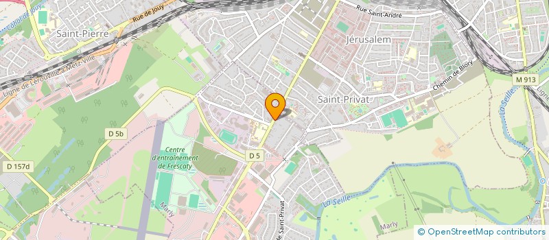 localisation de l'entreprise SCI DE LESCOT à MARLY