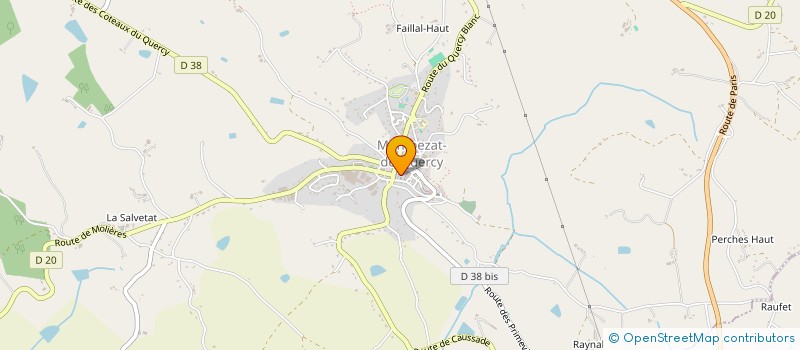 localisation de l'entreprise SCI DE LESPARRE  MONTFERMIER