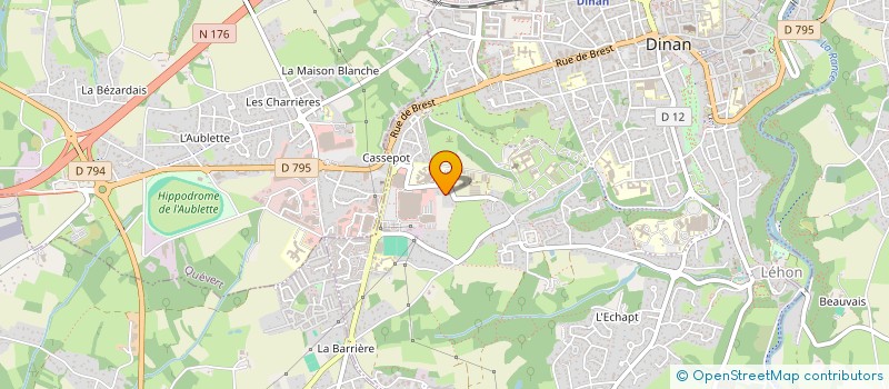 localisation de l'entreprise SCI DE LESQUEL  DINAN