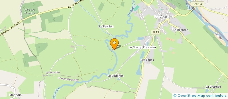 localisation de l'entreprise SCI DE LEVIS à LURCY-LEVIS