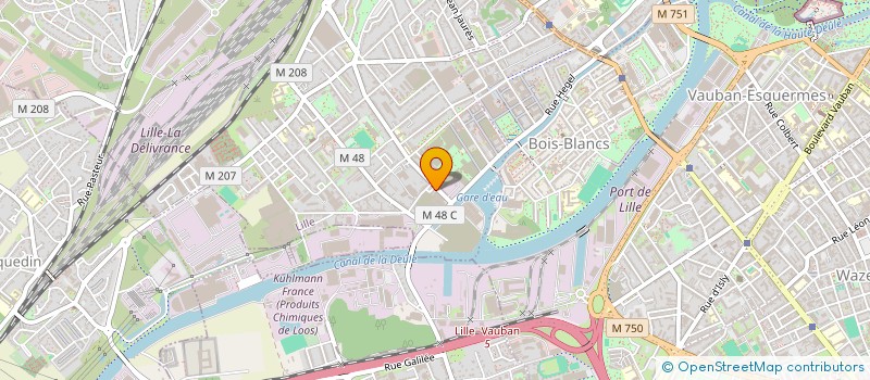 localisation de l'entreprise SCI DE LILETTE à LILLE