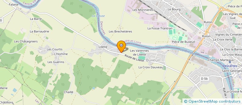 localisation de l'entreprise SCI DE LILETTE à BUXEUIL