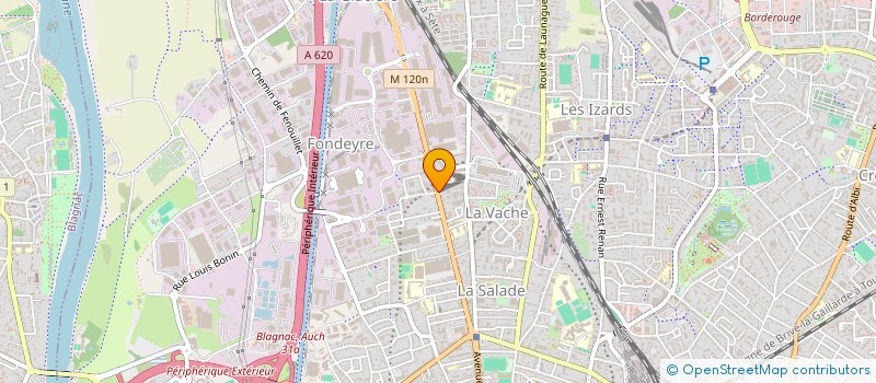 localisation de l'entreprise SCI DE LINON à TOULOUSE
