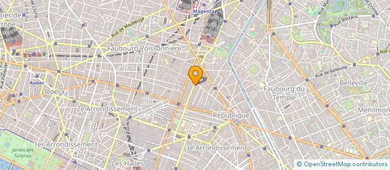 localisation de l'entreprise SCI DE LISBONNE  PARIS