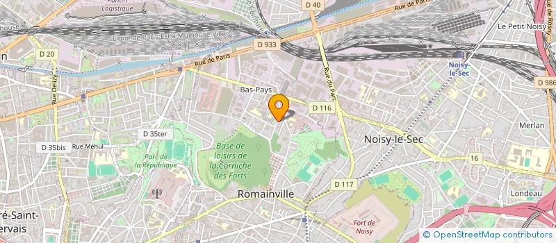 localisation de l'entreprise SCI DE LISBONNE HEITOR ET FILS à ROMAINVILLE