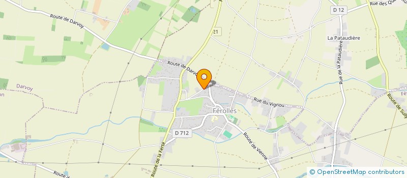 localisation de l'entreprise SCI DE LOA MARMAGNE à FEROLLES