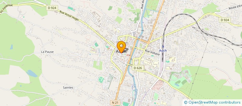 localisation de l'entreprise SCI DE LOBO'S  AUCH