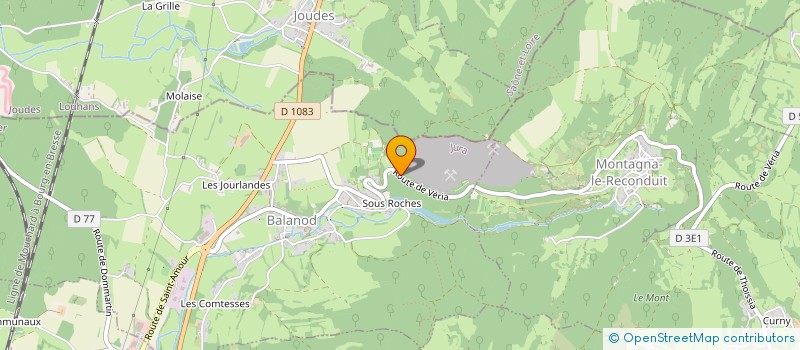 localisation de l'entreprise SCI DE LOCADA  BALANOD