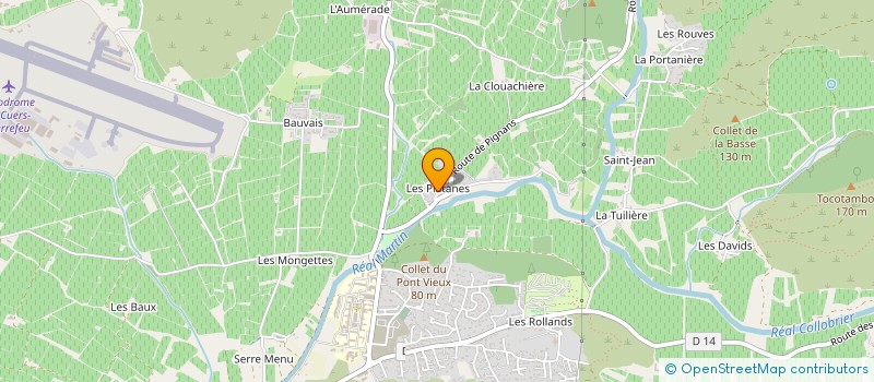 localisation de l'entreprise SCI DE LOCATION AMBRE  PIERREFEU-DU-VAR