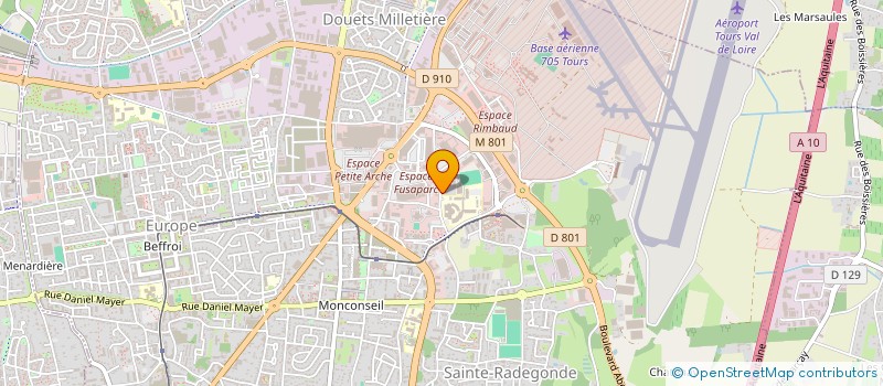 localisation de l'entreprise SCI DE LOCATION ANAH  TOURS