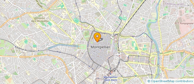 localisation de l'entreprise SCI DE LOCATION DU CENTRE à MONTPELLIER