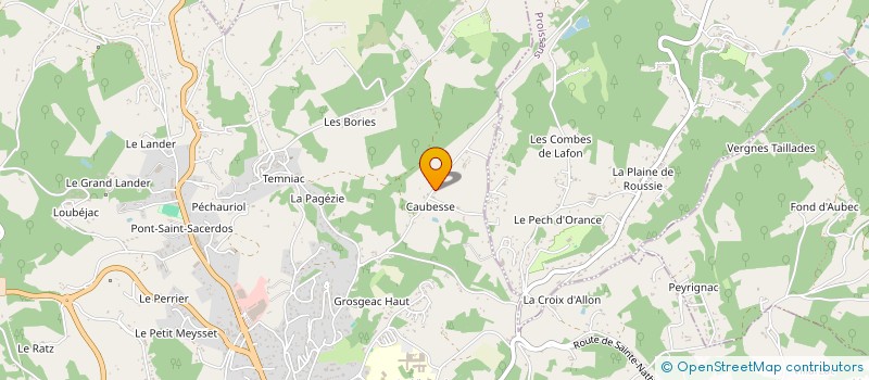 localisation de l'entreprise SCI DE LOCATION GILSA à SARLAT-LA-CANEDA