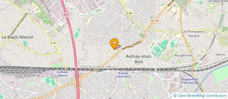 localisation de l'entreprise SCI DE LOCATION ISIDORE NERAT à AULNAY-SOUS-BOIS