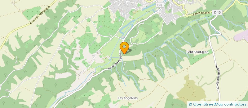 localisation de l'entreprise SCI DE LOCATION JAUFFRE à VALENSOLE