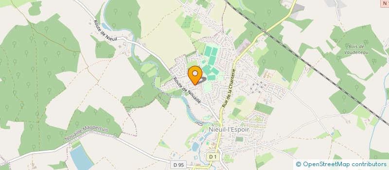 localisation de l'entreprise SCI DE LOCATION L ARTISANALE  VERNON