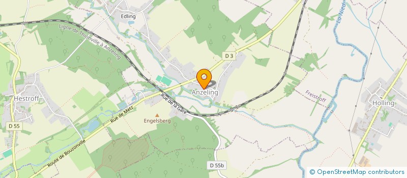 localisation de l'entreprise SCI DE LOCATION LA CORNIERE  ANZELING