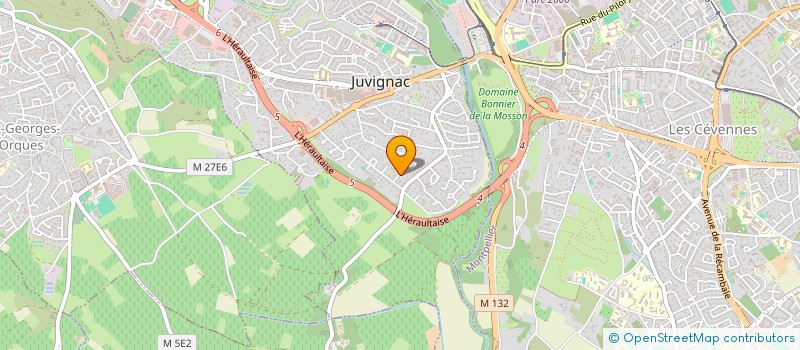 localisation de l'entreprise SCI DE LOCATION LAS PALMERAS DE MAXIMO  JUVIGNAC