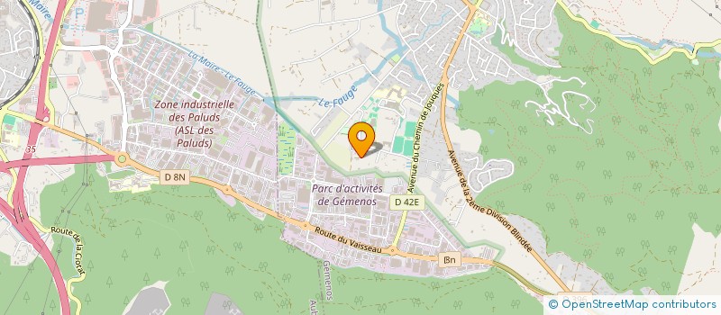 localisation de l'entreprise SCI DE LOCATION (LC BIS)  GEMENOS