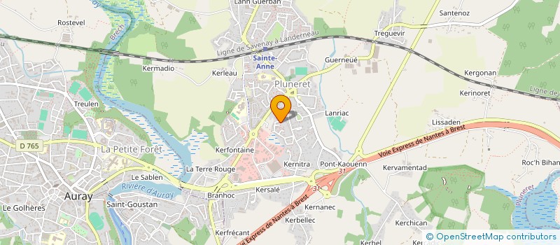 localisation de l'entreprise SCI DE LOCATION MAEL  LE BONO