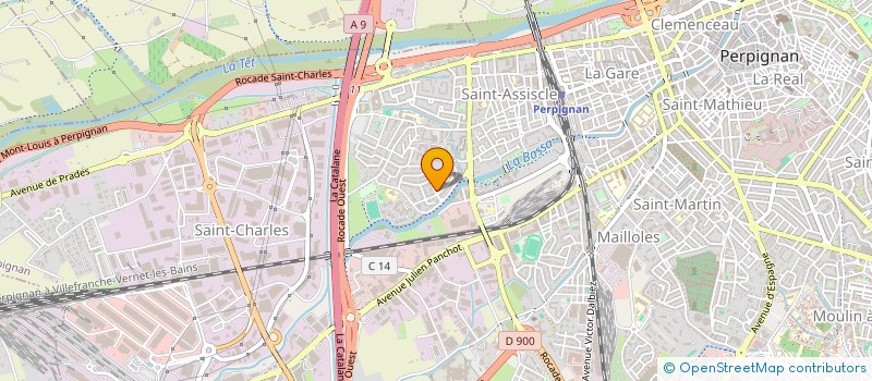 localisation de l'entreprise SCI DE LOCATION MARESAM à PERPIGNAN
