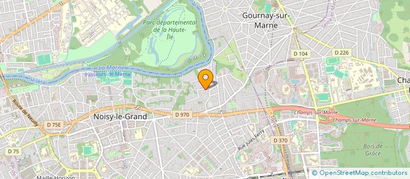 localisation de l'entreprise SCI DE LOCATION MICHELE à NOISY-LE-GRAND