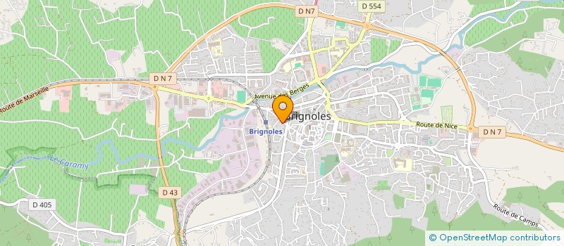 localisation de l'entreprise SCI DE LOCATION PALYBOX à HYERES