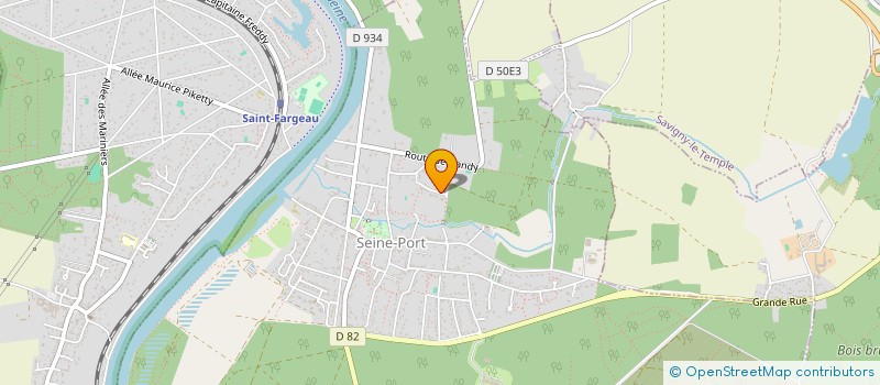 localisation de l'entreprise SCI DE LOCATION RIVAGE  SEINE-PORT